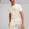 Puma X Palm Tree Crew Letter Print Casual Pullover Short Sleeve T Shirt Men Tops Off-White 624726-87
