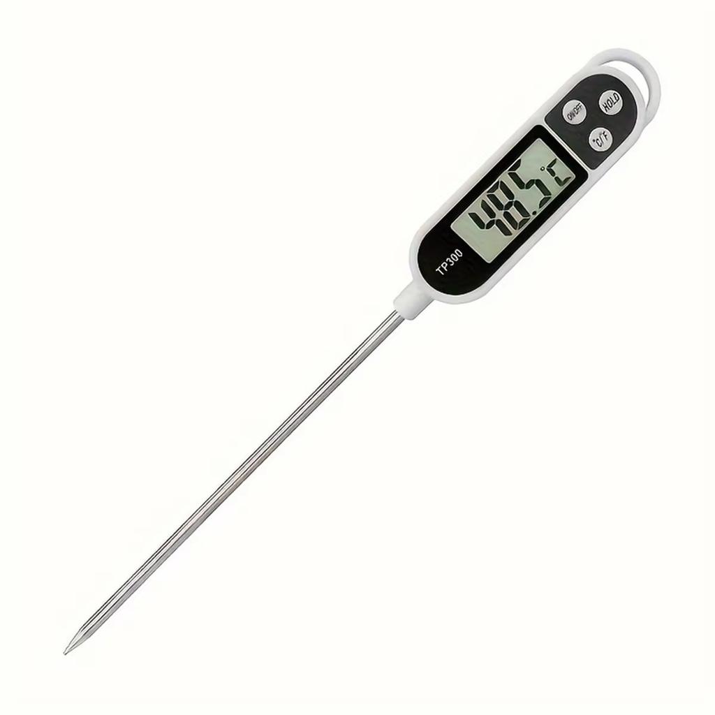 1pc Digital Food Thermometer - Kitchen Instant Read Pen Probe for Baking, Grilling, Meat, and Baby Milk Temperature Measurement