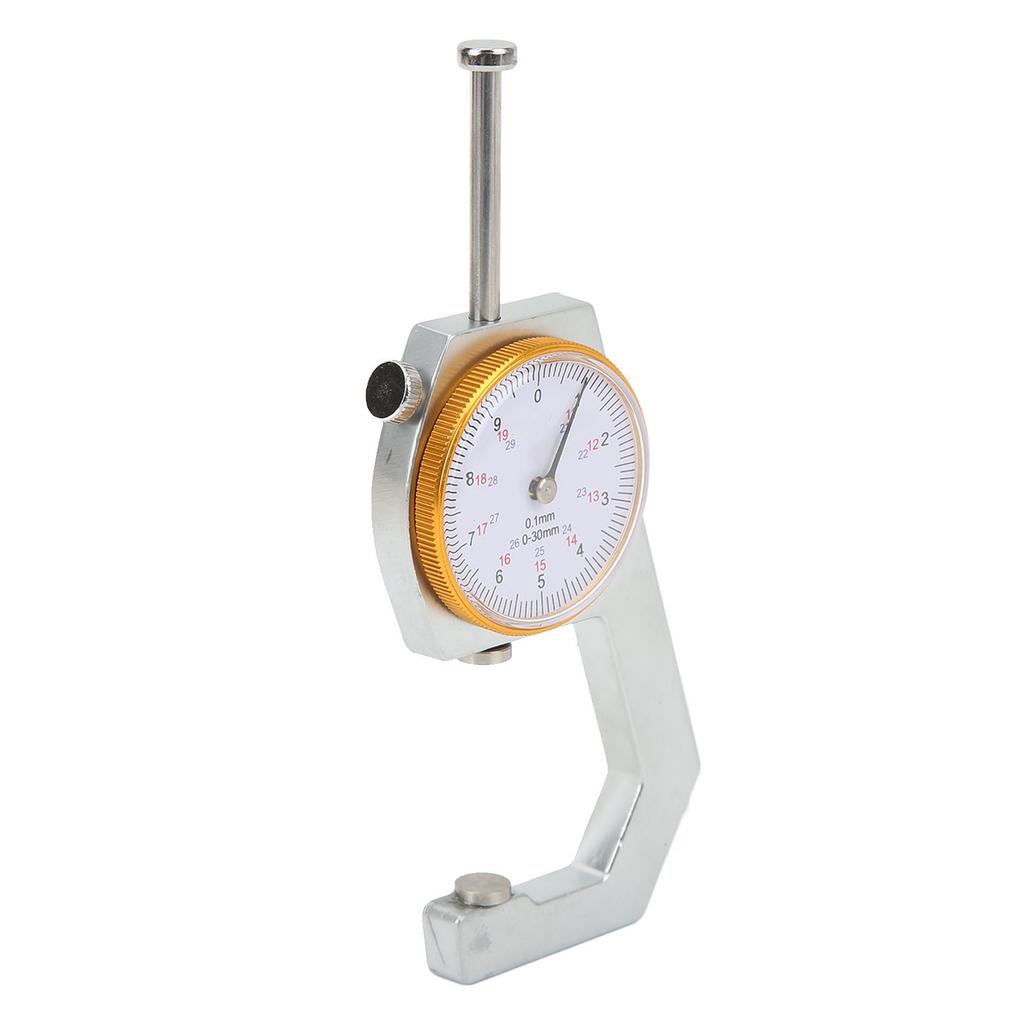 Thickness Gauge Handheld Flat Head High Accuracy 0‑30mm 0.1mm Thickness Measurement Tool for Jewelry