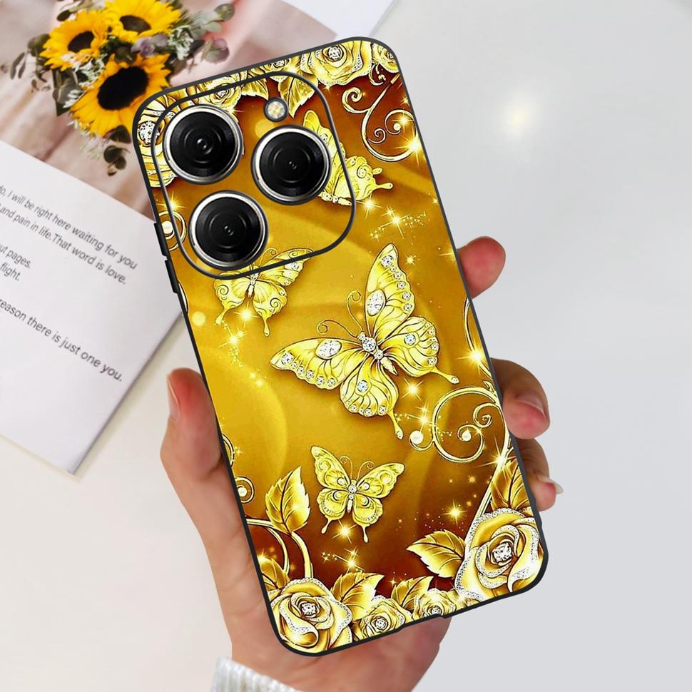 Для Tecno Spark 20 Pro Чехол KJ6 Роскошный Конфетный Расписной Чехол Мягкий Силиконовый Чехол Для Tecno Spark 20 Spark20 Pro Корпус Funda
