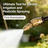 360° Adjustable Misting Spray Nozzle High Pressure Atomizing Tip Pesticide Sprayer Nozzle  Lawn Use