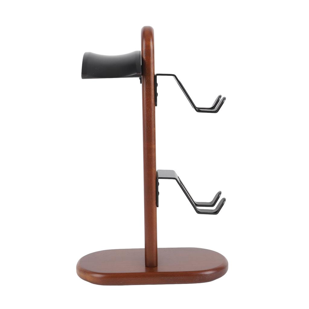 Подставка для геймпада Настольная деревянная подставка для игрового геймпада с держателем для наушников для Switch Pro