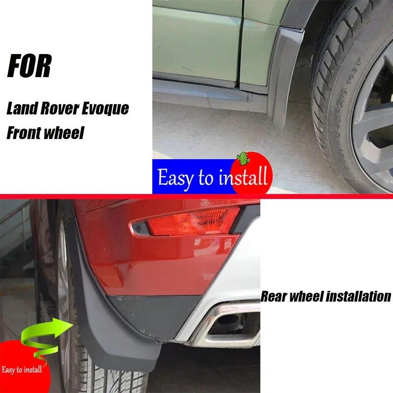 For Land Rover Evoque Mudguards Land Rover Fenders Evoque Mud Flaps Splash Guards Car Accessories Auto Styling 2013-2018