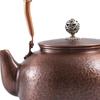 Медный чайник кунг-фу 1200 мл портативный прочный чайник чайная одежда чайник для дома на открытом воздухе