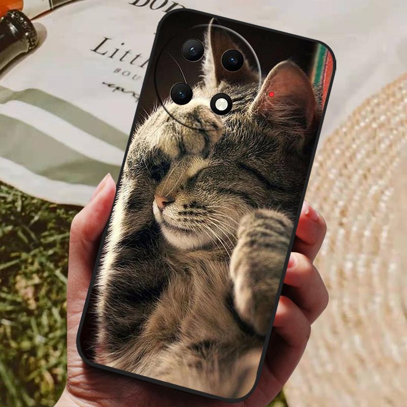 Для чехла Tecno Camon 30S Pro Мягкая силиконовая крышка Черный бампер ТПУ Для чехла Tecno Camon 30 4G / 30S 30 Pro 5G Чехол Funda Чехлы для телефонов
