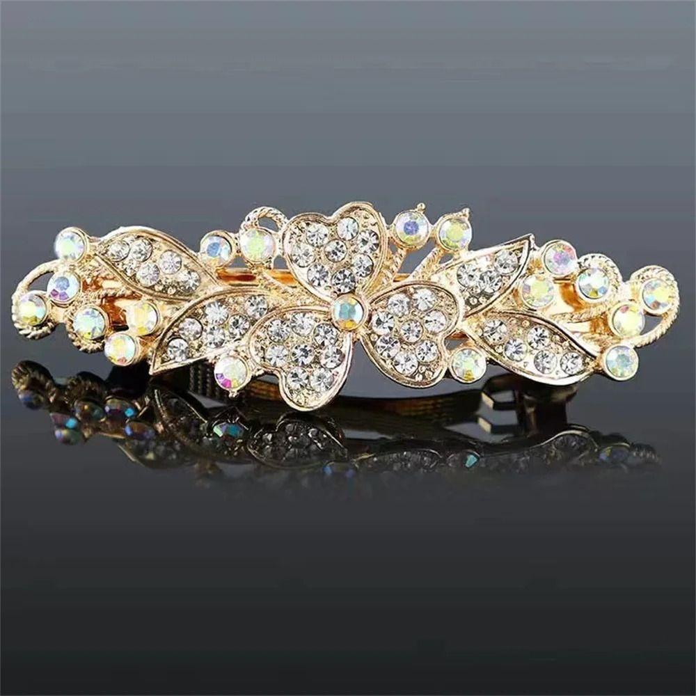 Цветочные украшения Заколка Бабочка Заколки для укладки волос Модные аксессуары для волос