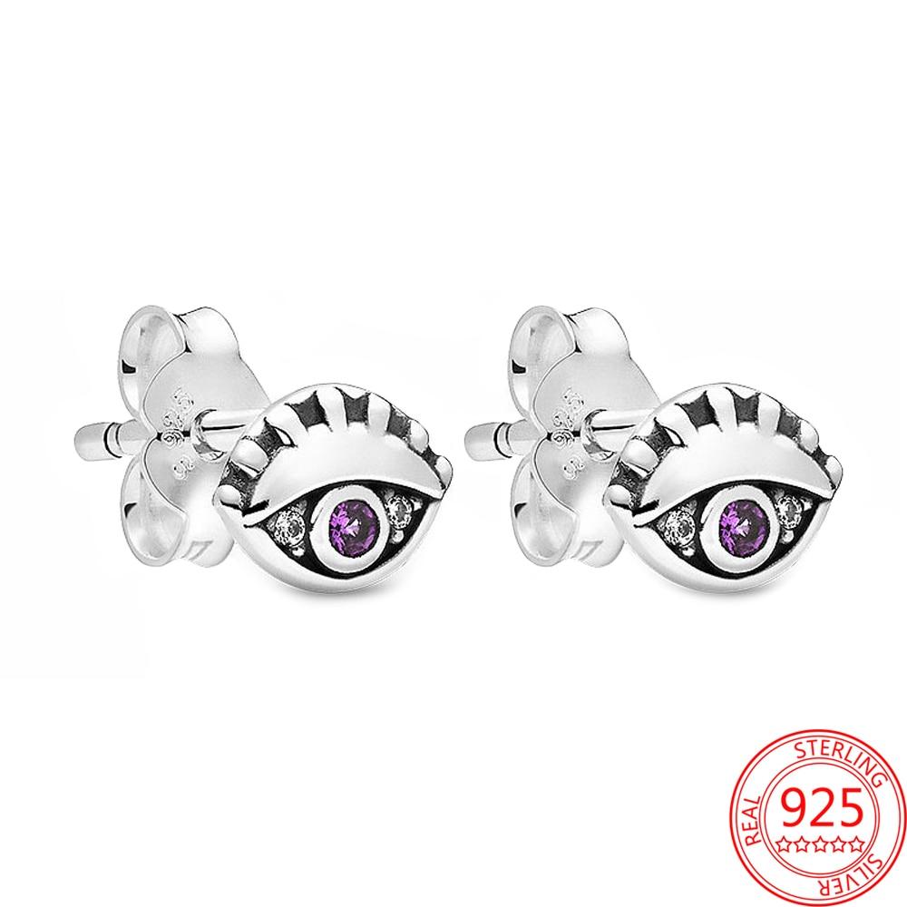 Распродажа 925 пробы стерлингового серебра много стилей циркония серьги девушки ежедневного знакомства простые серьги день рождения модные ювелирные изделия подарки