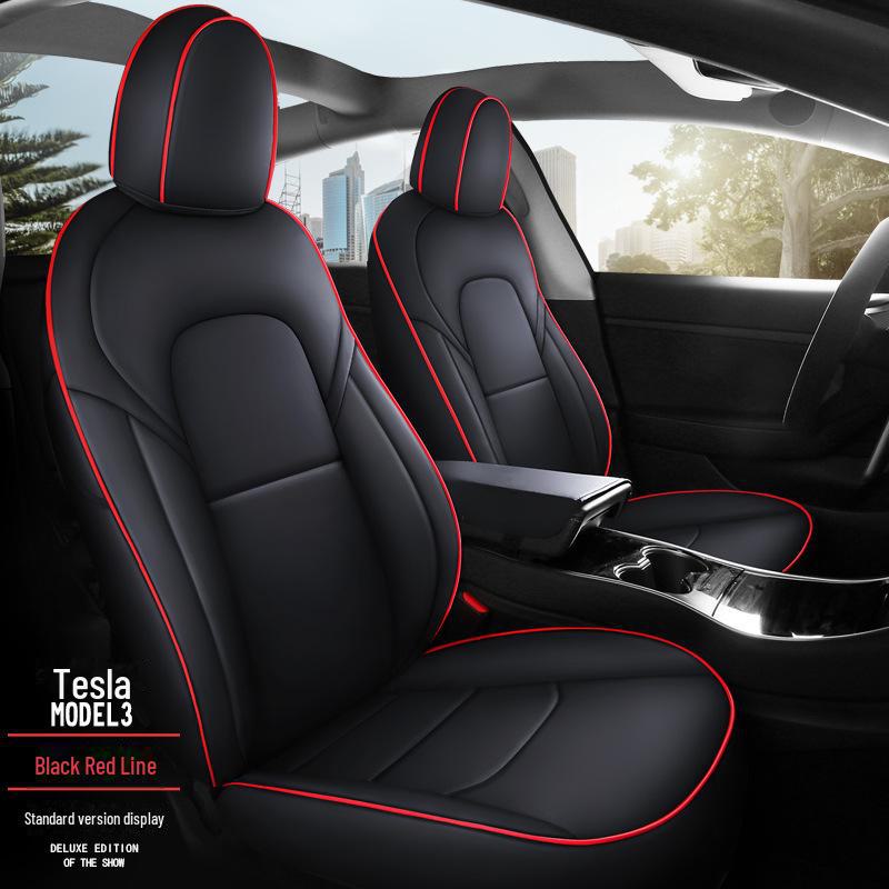 Tesla Model 3 Special Full Surround Five-Seat Leather Seat Cover