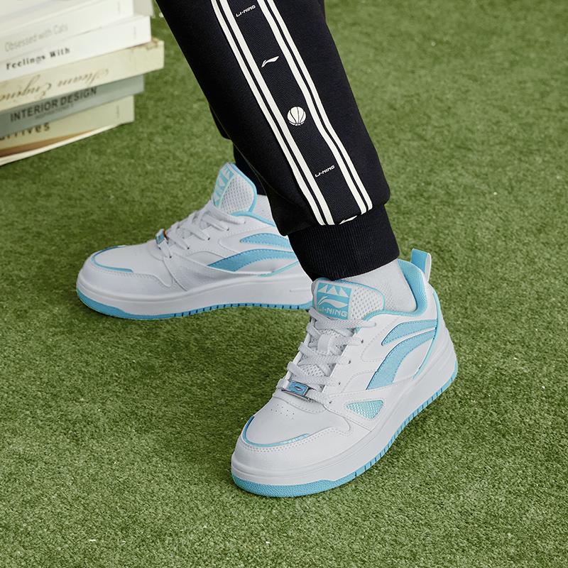 Li-Ning Легкая повседневная обувь Cloud Non-Slip Shock Absorbing Kids Shoes White YKCT176-2