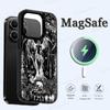 Чехол-телефон с готической девушкой, магнитный чехол для iPhone 17 16 14 13 12 11 15 Pro Max, чехол для беспроводной зарядки