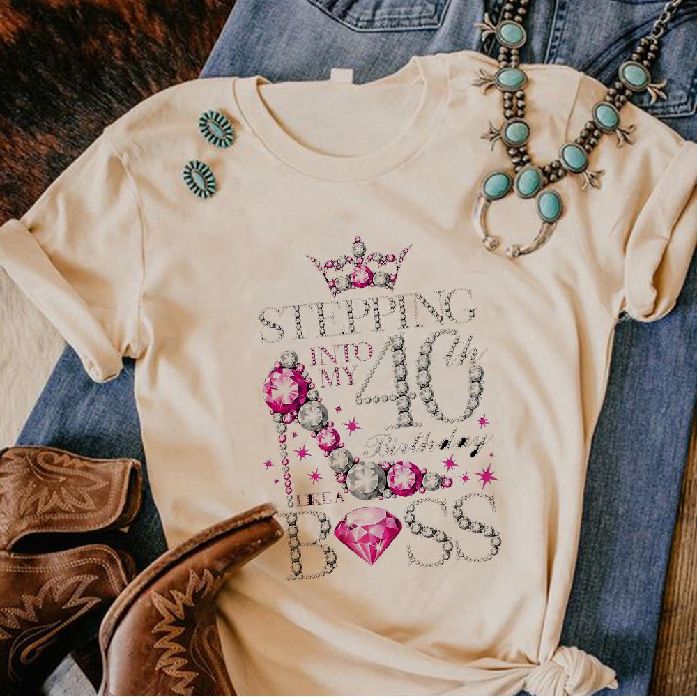 40 Years Birthday Women tshirts Women graphic tshirts feUnisex y2k funny anime clothes