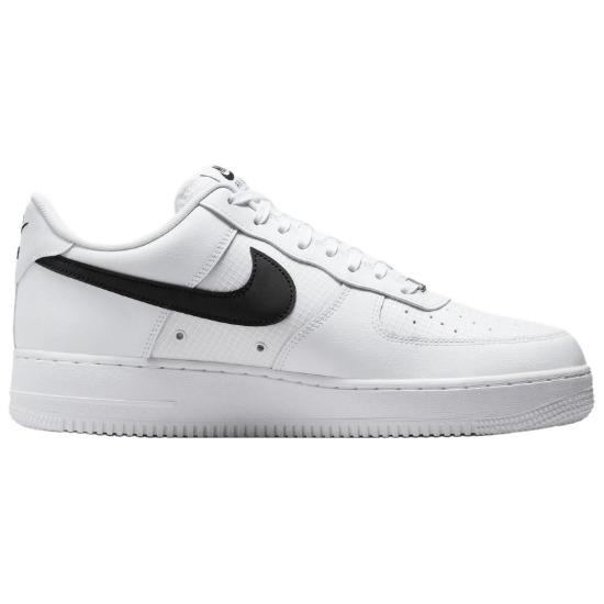 Nike Кроссовки Air Force 1 Tech Удобная посадка Низкие Унисекс Белый Черный IR0952-100