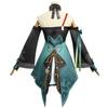 Game Honkai: Star Rail Qingque Cosplay Wig Dress Shorts Bow Headwear Accessories Full Set Clothing Halloween Carnival Costumes