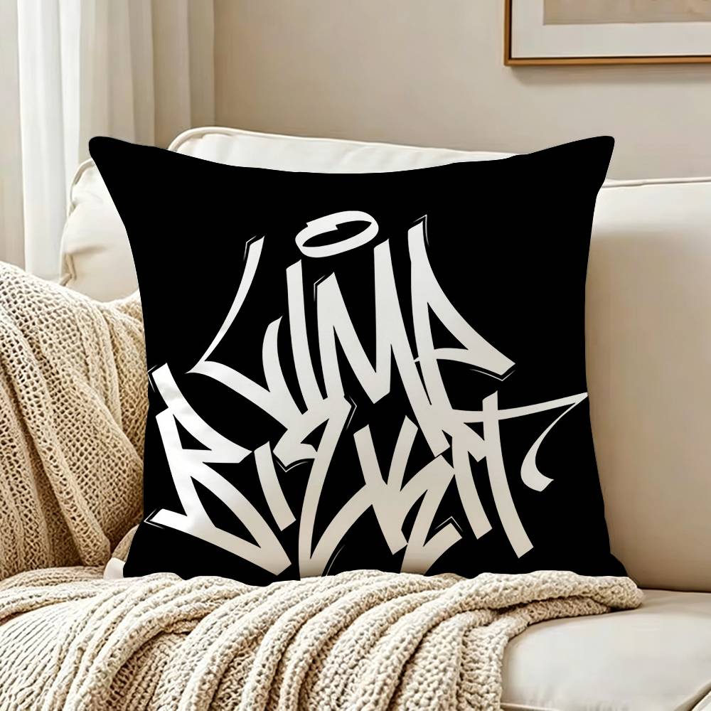 LLimp BBizkit Various Sizes Square Pillow Case For Car Home Bedchamber Decor