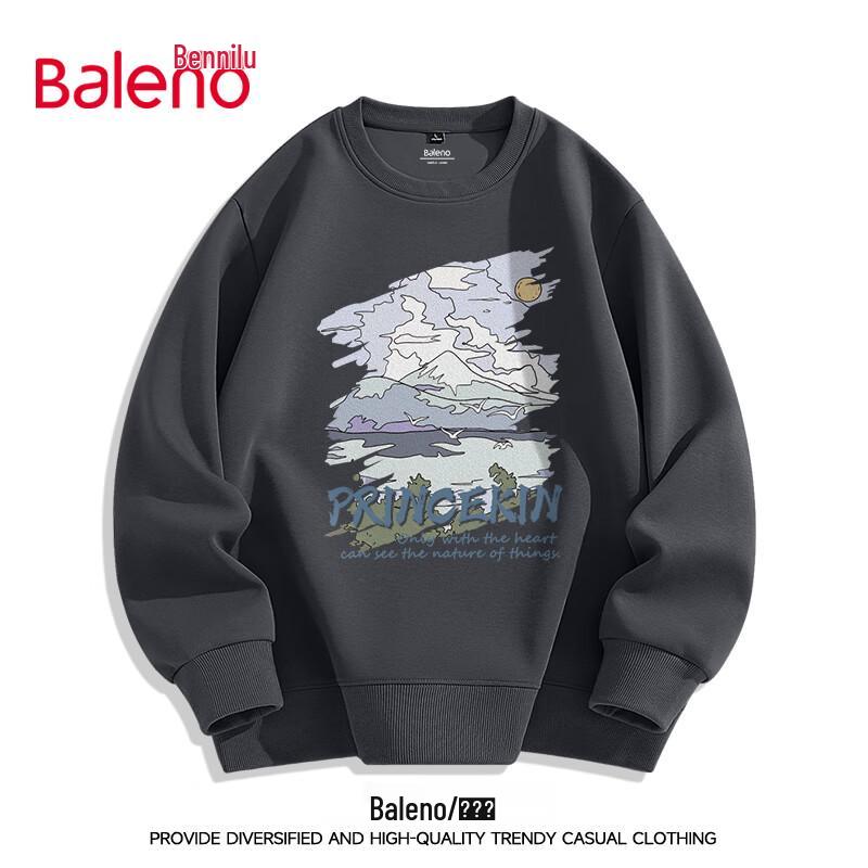 Унисекс толстовка Baleno с круглым вырезом, плотная