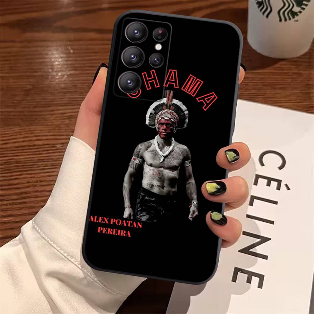 Чехол Fighting Pereira Alex Case для Samsung Galaxy Case S25 S23 S22 S21 S30 S20 S10 Ultra Plus FE Мягкий чехол из ТПУ