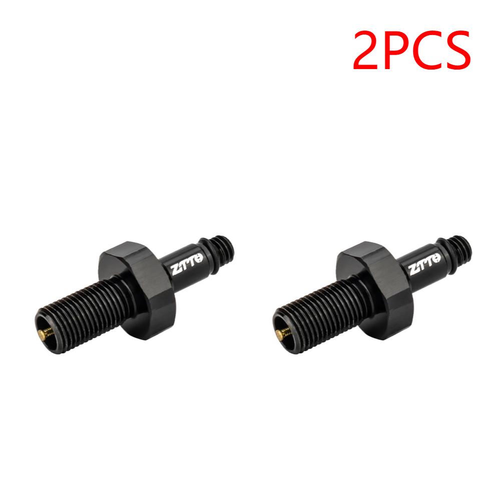 1/2PCS Bicycle Air Rear Shock Absorber Valve Adapter Aluminum Alloy Bicycle Pump Air Nozzle Tube Tool Gallbladder Inflation Tool