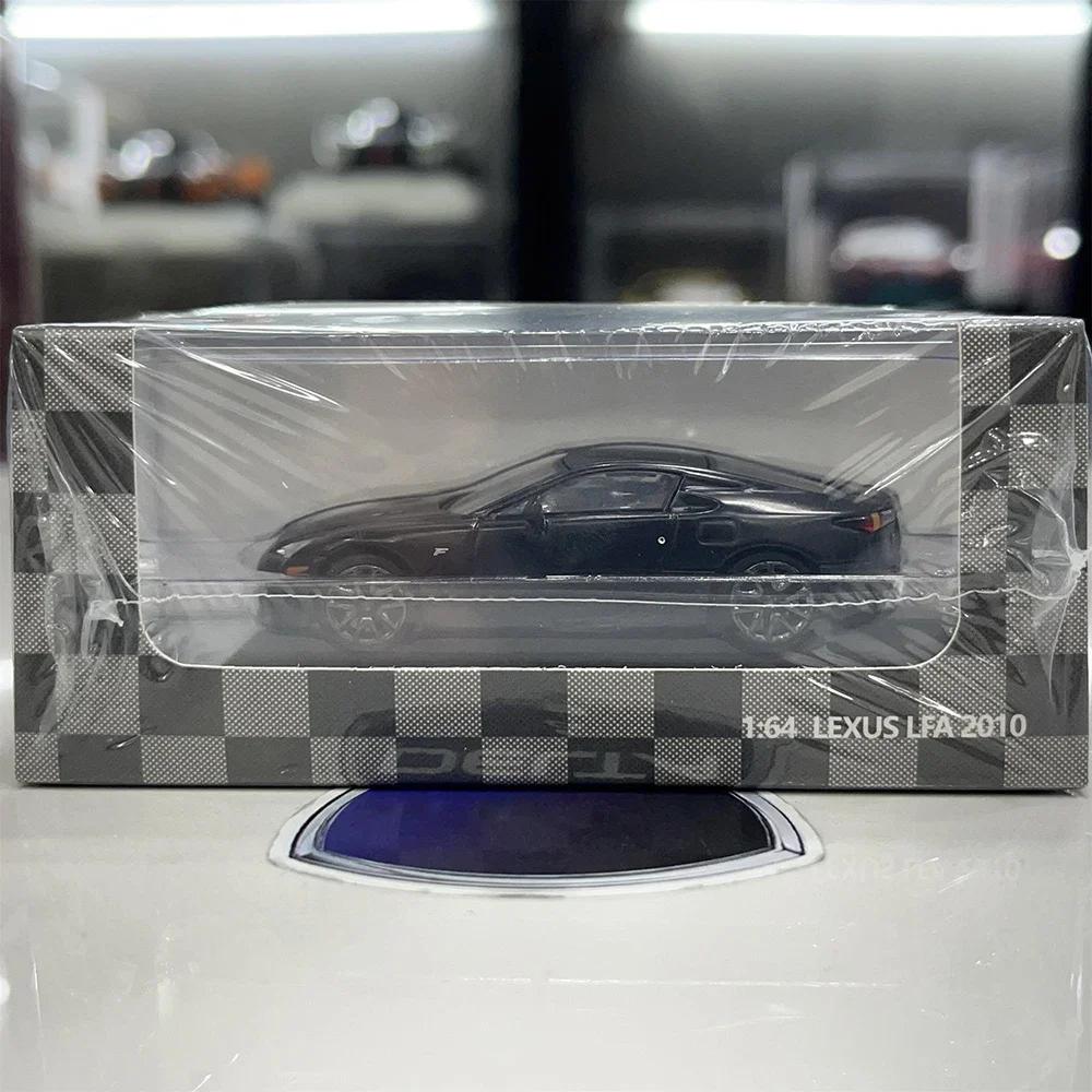 fxcr3 Original Die-cast 1:64 Scale 2010 Lexus Lfa Simulation Alloy Car Model Fan Collection Display Home Decoration Metal Ornaments