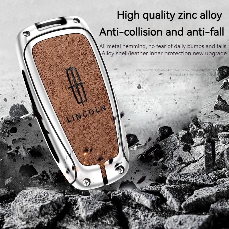 TPU Car Key Cover Case Bag for Lincoln Continental MKC MKZ MKX Navigator Z Nautilus Aviator Corsair 2017 2018 2019 2022 Keychain gyu7