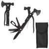 Hatchet Pruning with Storage Ideal for Home Disaster Earthquake and Emergencies HFS(R) Multi-Purpose Multi-Tool, 12-in-1 Tool, Foldable, Bag, Use,