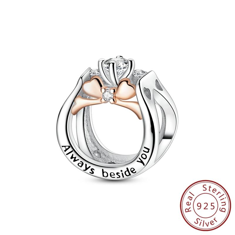 Оригинальные медные шармы-подвески Медведь Черный лебедь Ангел Вишня Подвески Подходят для браслета Подвеска Женщины Девушка DIY Ювелирные изделия Подарок