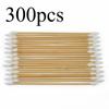 15 см длинные деревянные ватные палочки для чистки Cotts Eyeshadow Brush и Toolon Sticks с деревянной ручкой для аппликаторов масляного макияжа для глаз и ушей