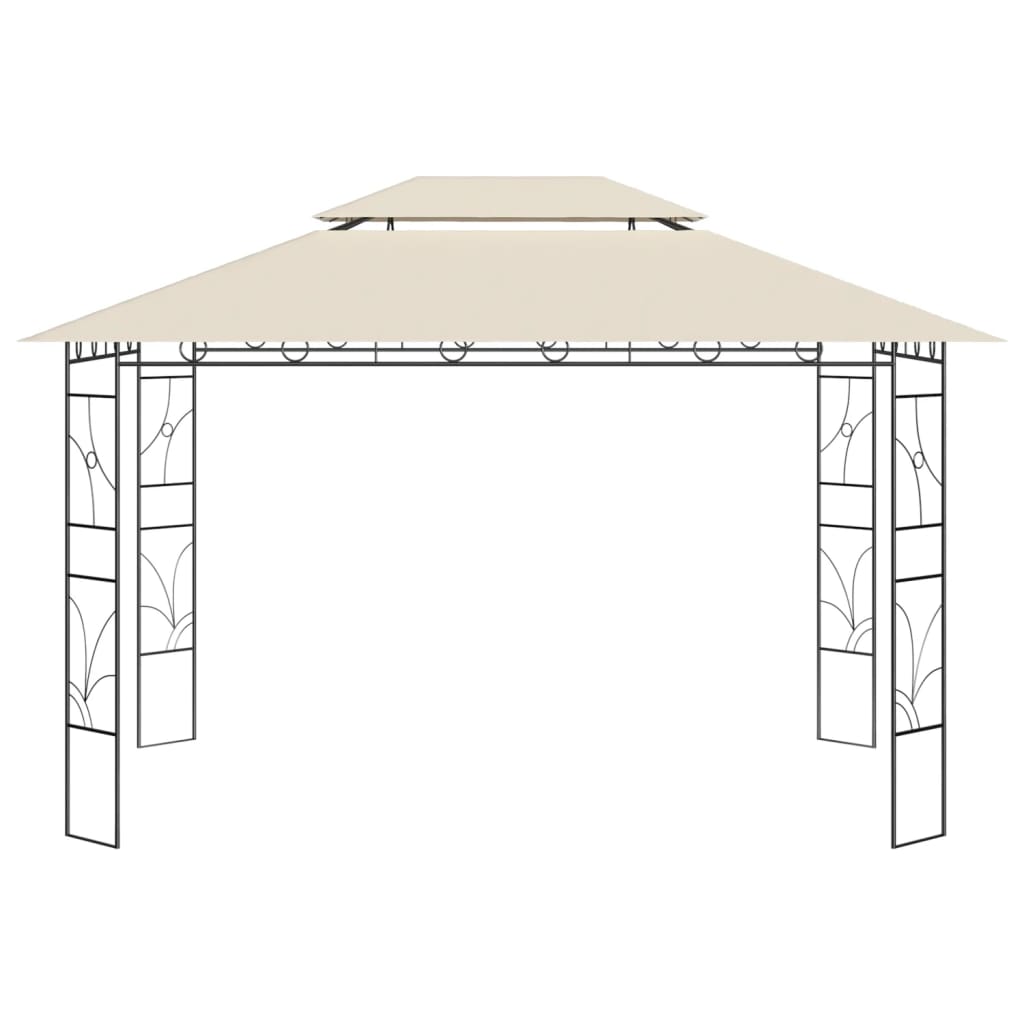 Pavilion 4x3x2.7 m Cream 160 g m²