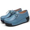 Fashion Women Loafers Autumn New Lace Up Platform Casual Shoes Fashion Ladies Non-slip Walking Shoes Female Rocking Shoes2024