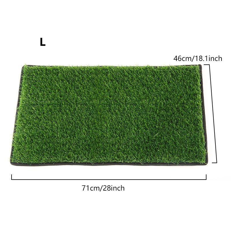 Simulation Lawn Mat for Pet, Green Artificial Turf, Dog Urinating Mat, Portable Waterproof Terrace, Indoor and Outdoor General