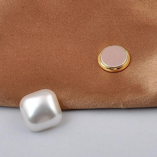 Брошь на булавке в форме сердца, магнитная женская искусственная жемчужина, без следов, зажим для шарфа, декор для одежды