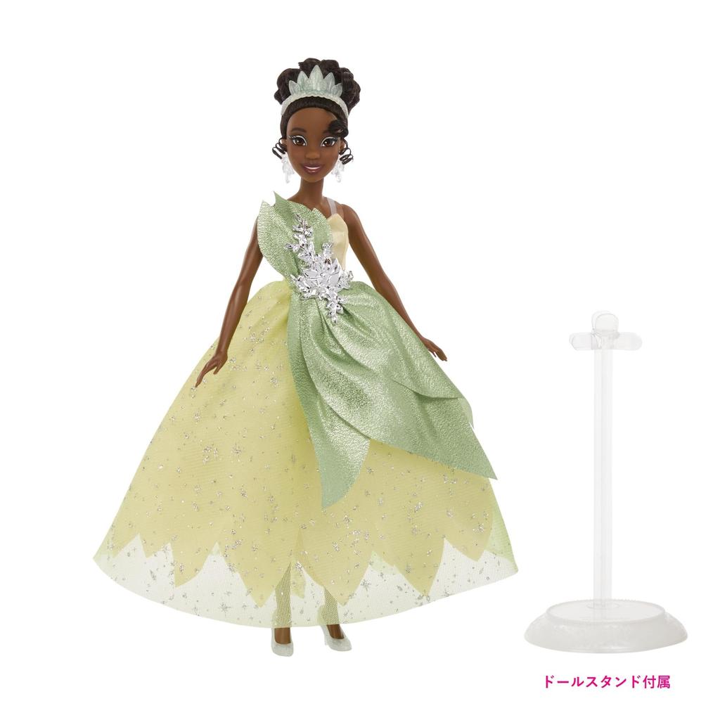 MATTEL Princess Tiana Platinum 100th Anniversary years old и HLX61 Disney/Disney [Кукла/Кукла-наряд] [Disney Celebration] [6 up]