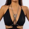 New Jewelry, Punk Diamond-encrusted Sexy Animal Beach Body Chain, Personalized Scorpion Three-dimensional Spice Girl Breast Chain