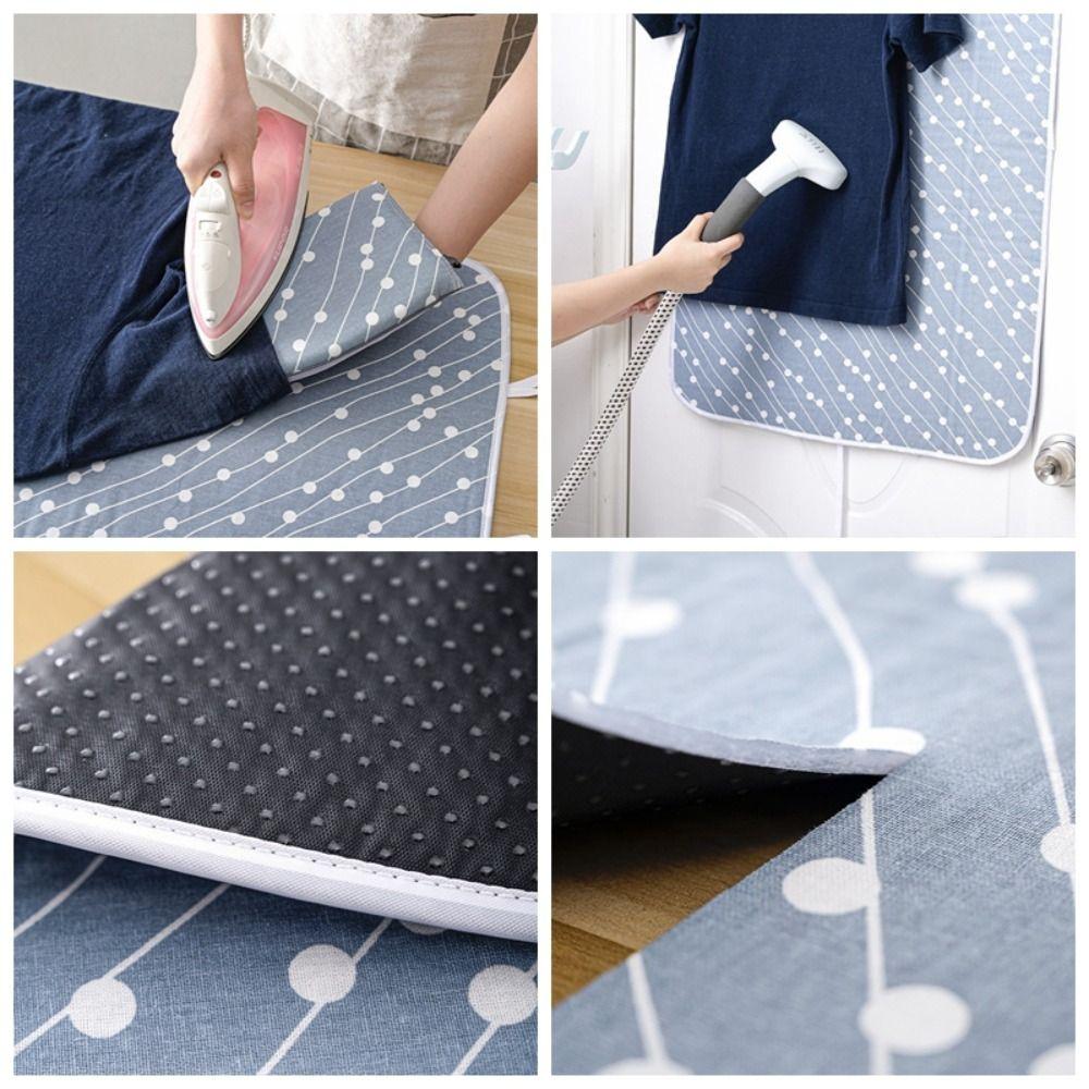 Protective Ironing Mat Hangable Ironing Board Foldable Ironing Pad Travel