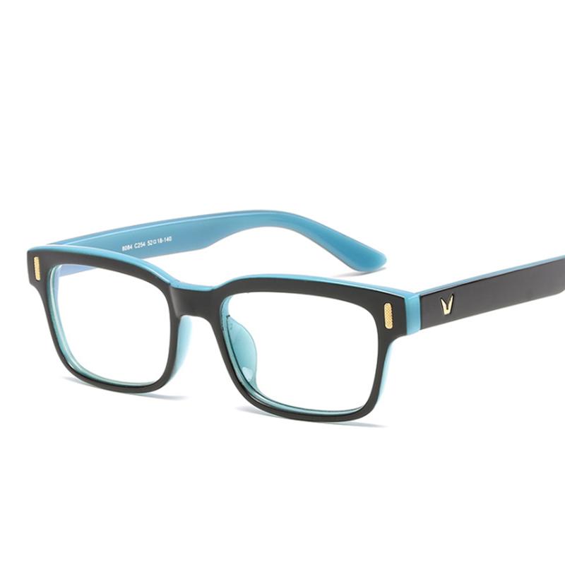 -0.5 -0.75 -1.0 To -6.0 Prescription Eyeglasses 1.56 Aspheric Lens Myopia Glasses For Unisex Literary Student Diopters Glasses