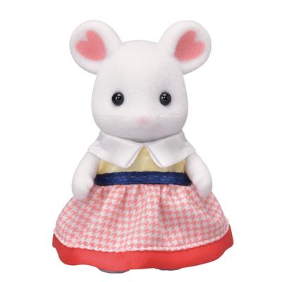 Кукла Sylvanian Families Мышь ST Маркировка CE Возраст Игрушка Кукольный домик Sylvanian Families Epoch [Маршмеллоу Девочка] NE-106 3+ ООО