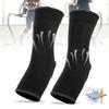 1Pair Sport Ankle Guard Pad Protective Gear for Sanda Muay Thai Boxing Karate Taekwondoblack L