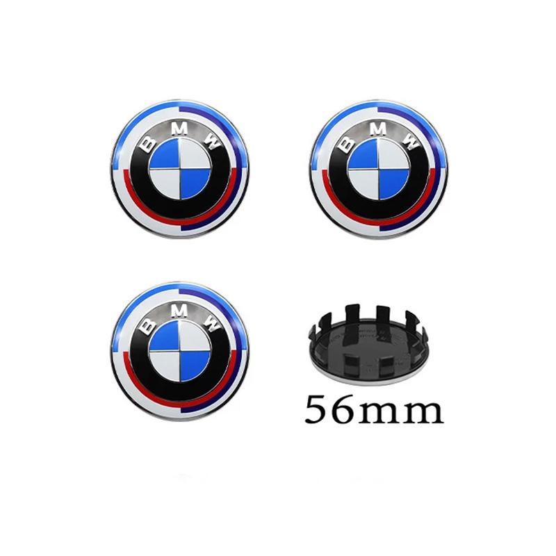4pcs 68mm 56mm Wheel Center Cover Wheel Hub Center Integrated Cover Logo For BMW E36 E46 E90 E60 E39 F30 F20 X5 E70 E53 G30 E91