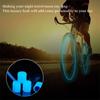 4pcs Luminous Valve Caps Fluorescent Night Glowing Car Motorcycle Bicycle Bike Wheel Tyre Hub Luminous Valve Stem Caps Decors