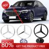 Car Sticker 1Pcs 44mm 3D Zinc Alloy Car Front Hood Emblem Bonnet Label Badge for Mercedes Benz W204 W210 W220 W212 C180 C200 Car