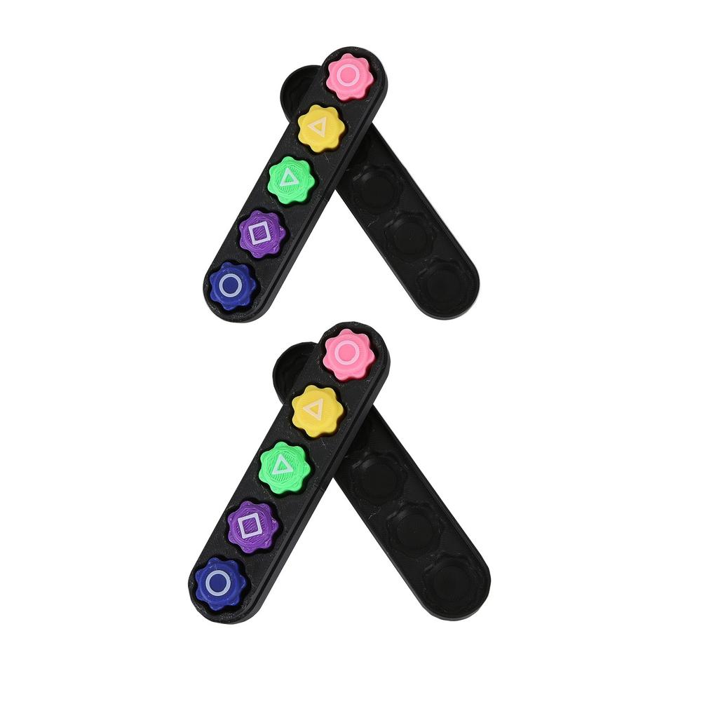 Minigame Toys, Stone Pebbles Set W/Round Case. Traditional Play Game Gifts,Minigame Grasping Stones