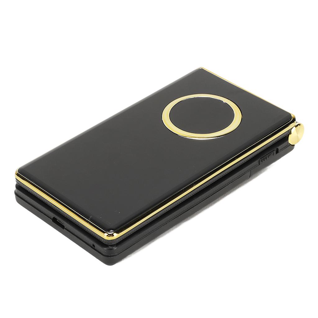 Раскладной мобильный телефон 2G с большим экраном и длительным временем ожидания, раскладной телефон 5900 мАч, две SIM-карты, телефон для пожилых людей, золотой