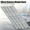 5g/10g Adhesive Wheel Balance Weight Counterweight Tyre Balance Block Weight Iron Balancer Accessories For Cars Motorcycle