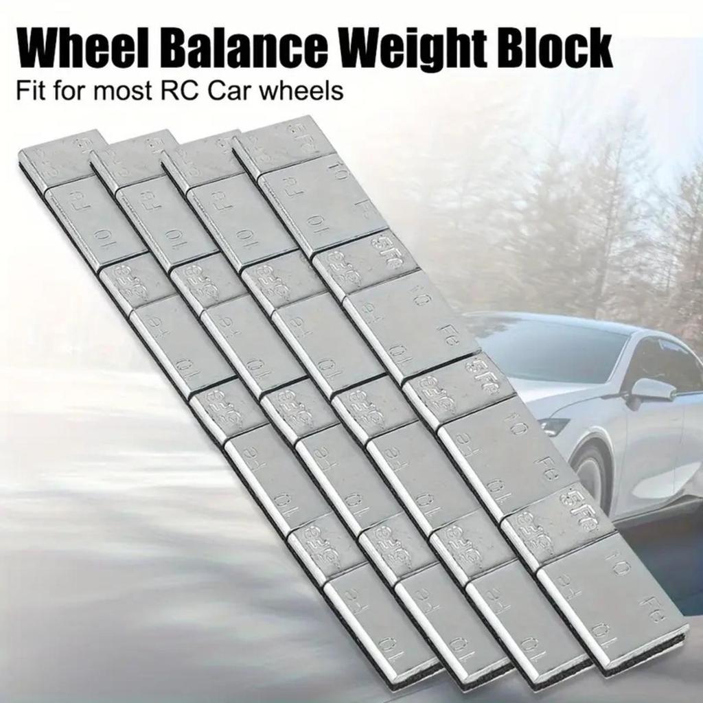 5g/10g Adhesive Wheel Balance Weight Counterweight Tyre Balance Block Weight Iron Balancer Accessories For Cars Motorcycle