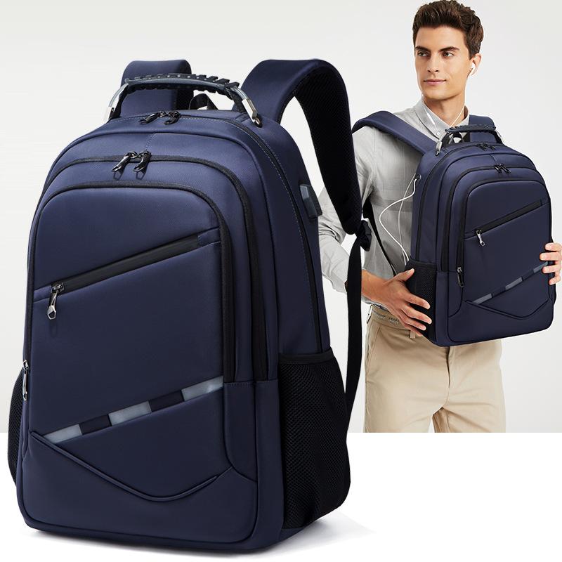 New Men's Backpack Gift Men's Business Backpack Multifunctional Usb Backpack Large Capacity Computer Bag