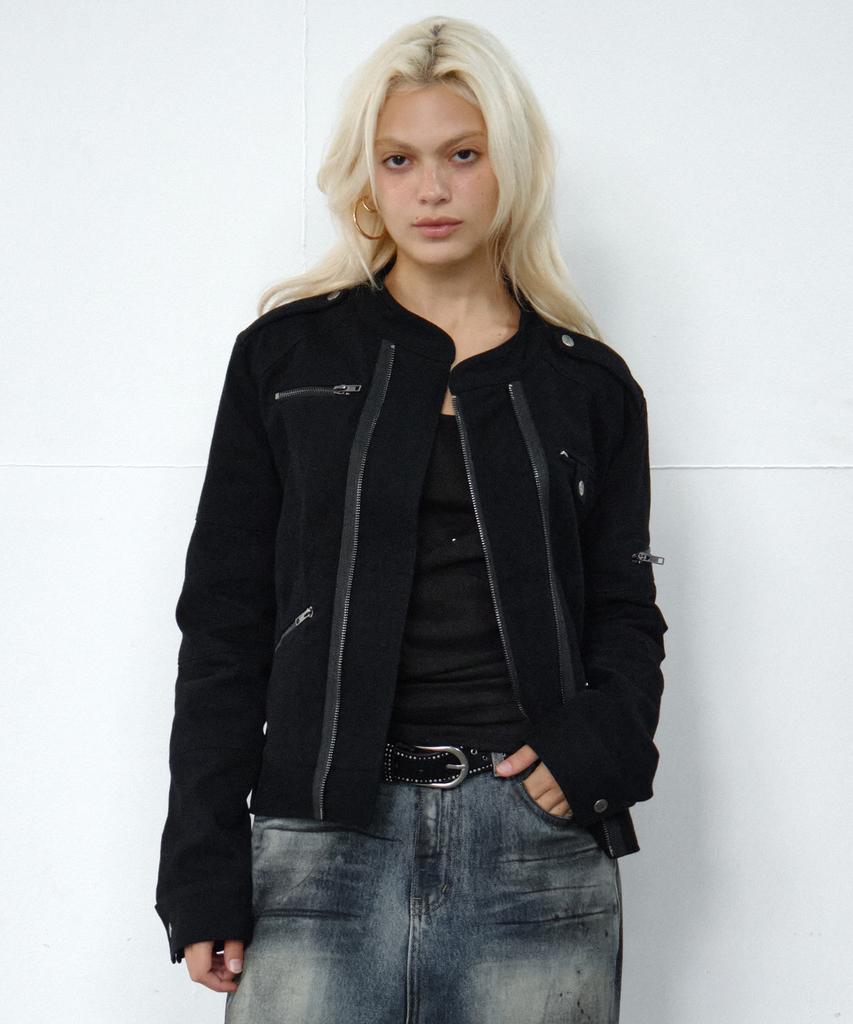 MIDNIGHT MOVE 2 Zip Jacket (Black)