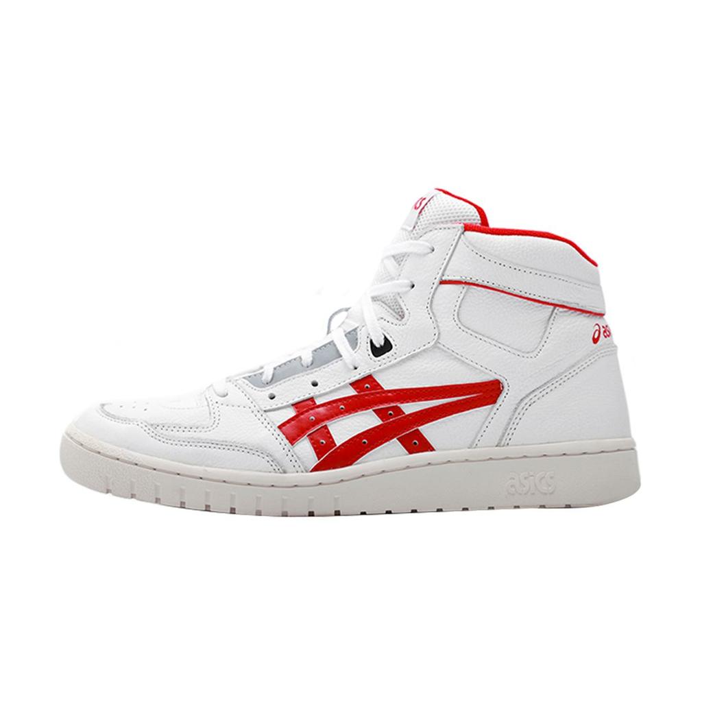 Asics All Court Alpha-L Mesh Versatile Trendy High-Top Retro Basketball Shoes Unisex Sneaker White Red 1203A170-100