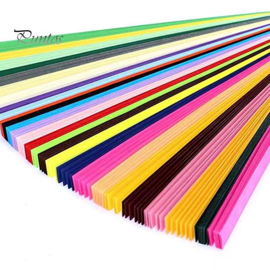 1080 шт оригами звезда счастливая звезда бумажные полоски сплошной цвет проекты оригами поделки для школы, детского сада