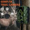 120° Wide-Angle Outdoor Infrared Trail Camera 60MP Wildlife Tracker Camera  Wildlife