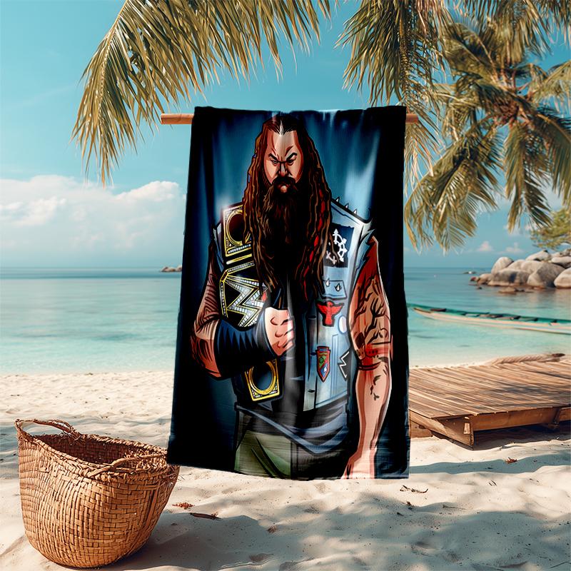 Beach Towel with tap mania2 Pattern - soft,absorbent,machine washable Lightweight&Modern,swimming,Travel Essentials