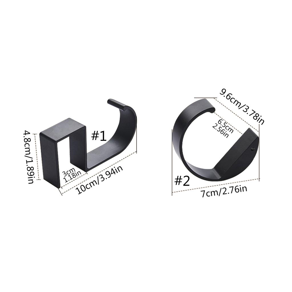 Movable Desk Hook for Hanging Backpacks Metal Schoolbag Hanger Easy Install Bag Hanger for Students and Office Workers